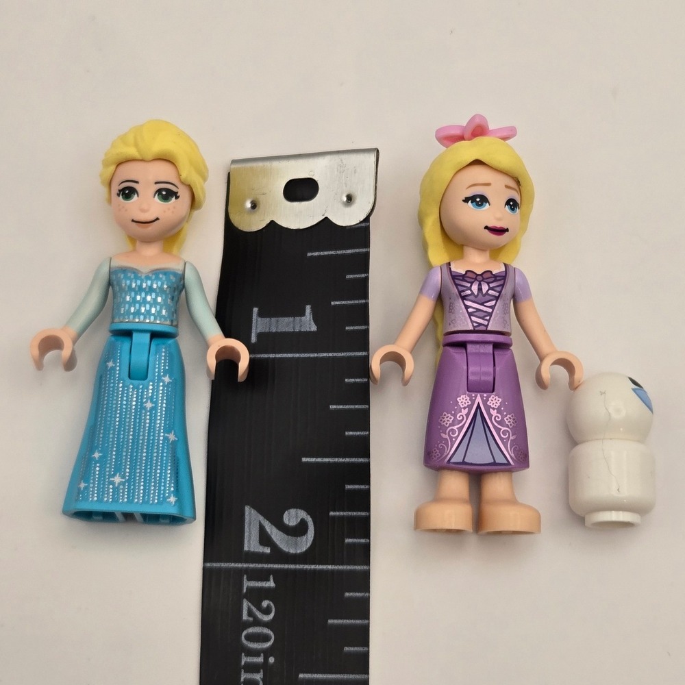 LEGO Elsa Rapunzel Olaf Mini-doll Figure Lot Disney Princess Frozen Tangled 3925 - Picture 3 of 4